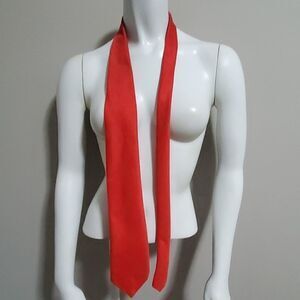 Golden Clasp by Prince Consort Red Tie